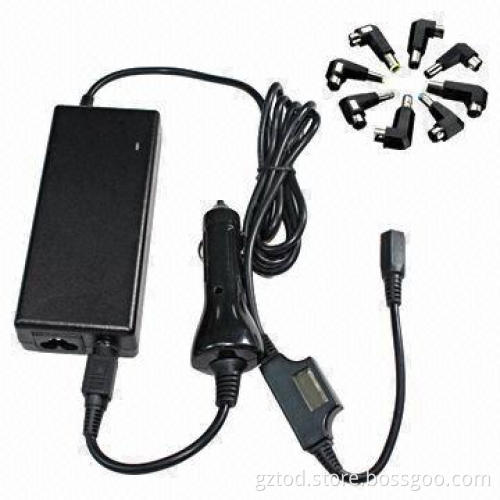 90W Multifunction Laptop AC Adapter with USB Port+LCD+Car Charger Universal Notebook Power Adapter